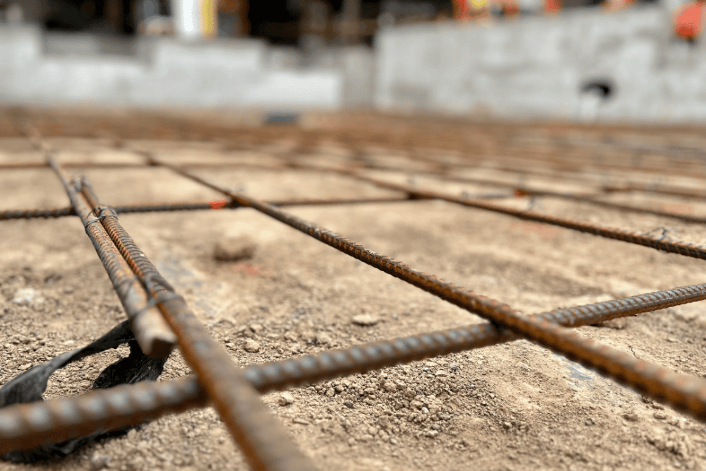 concrete grid