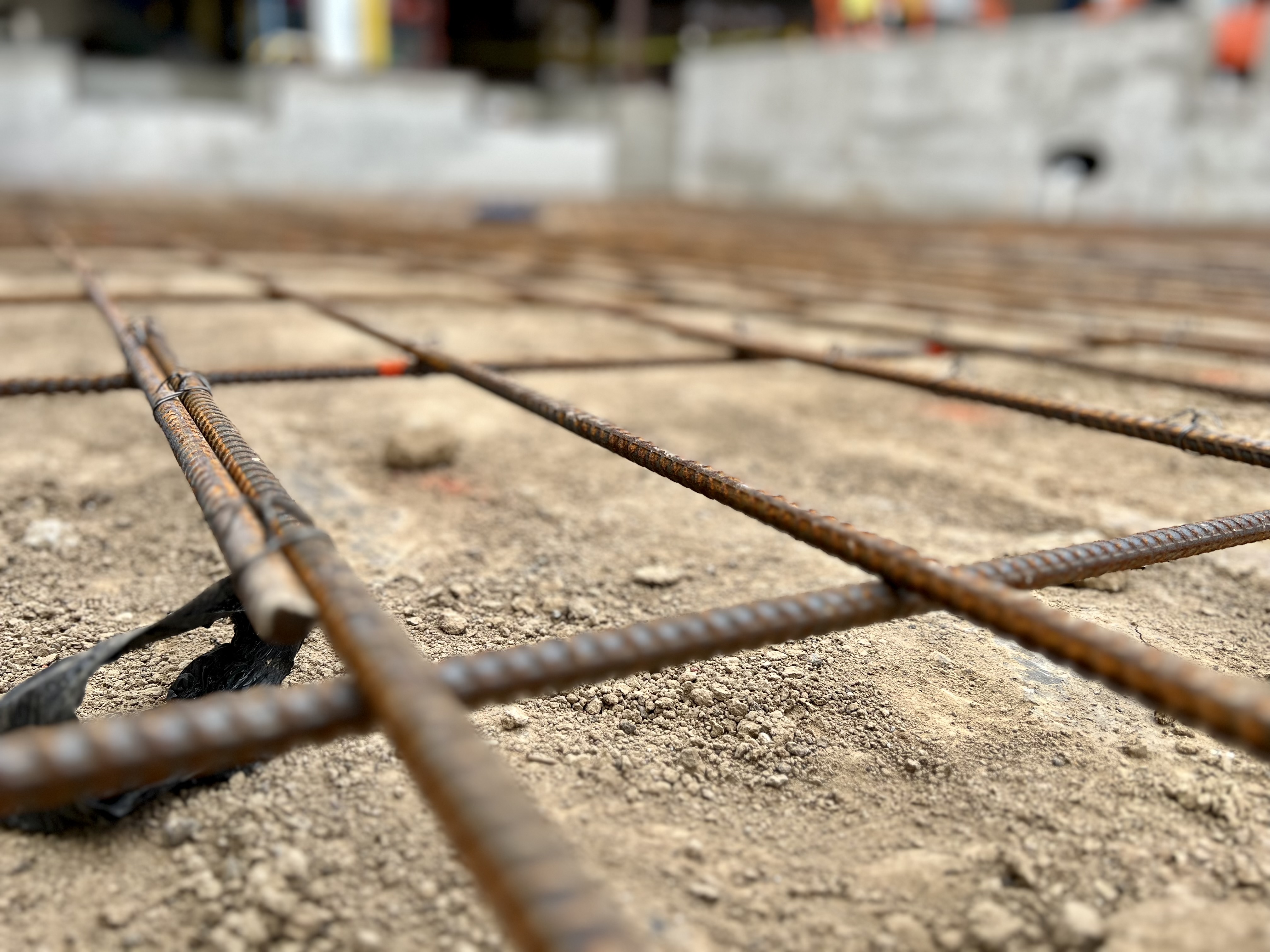 concrete grid